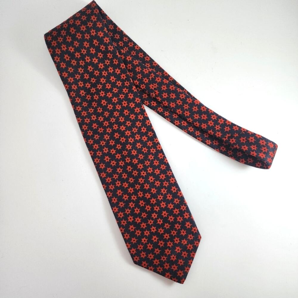 🌻3 for$19 Vintage Red & Blue Star Tie